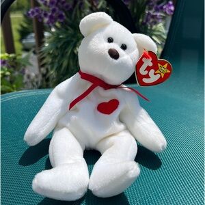 “Valentino” the Bear *RARE FIND* 1994 TY Original Beanie Baby